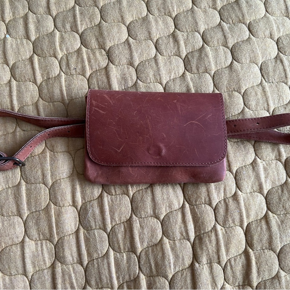 Able Brown Mini Bag